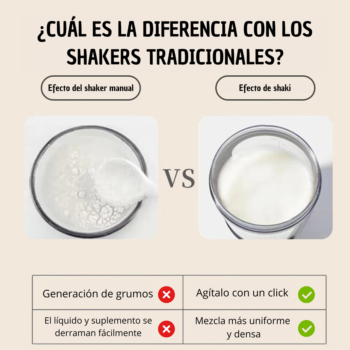 Shakie Mezclador Eléctrico Portátil