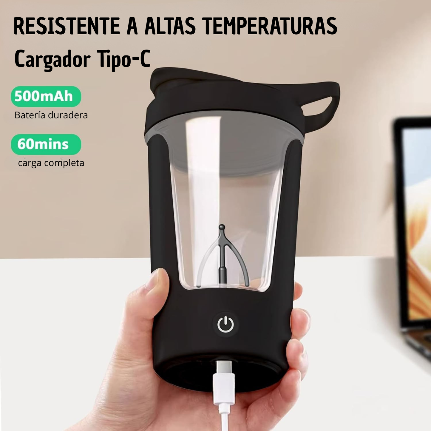 Shakie Mezclador Eléctrico Portátil